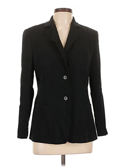 Pre-owned Ann Taylor Blazer Jacket In Black