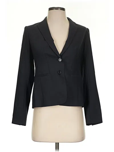 Pre-owned Ann Taylor Blazer Jacket In Black