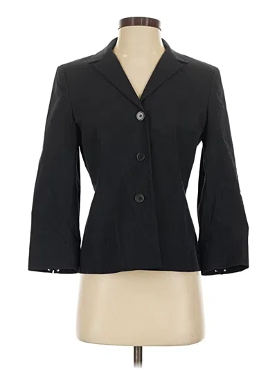 Pre-owned Ann Taylor Blazer Jacket In Black