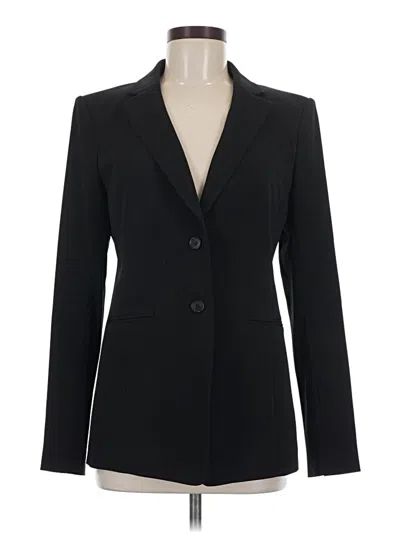 Pre-owned Ann Taylor Blazer Jacket In Black