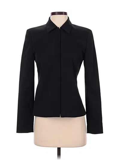 Pre-owned Ann Taylor Blazer Jacket In Black