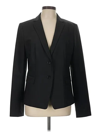 Pre-owned Ann Taylor Blazer Jacket In Black