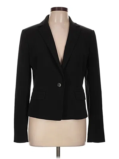 Pre-owned Ann Taylor Blazer Jacket In Black