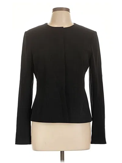 Pre-owned Ann Taylor Blazer Jacket In Black