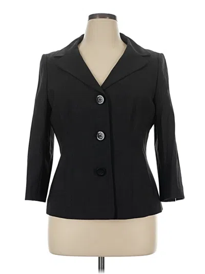 Pre-owned Ann Taylor Blazer Jacket In Black
