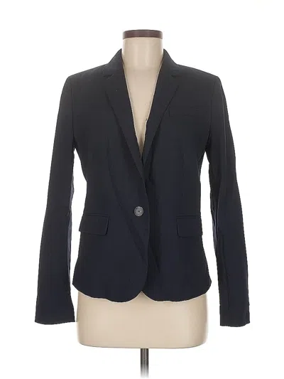 Pre-owned Ann Taylor Blazer Jacket In Blue