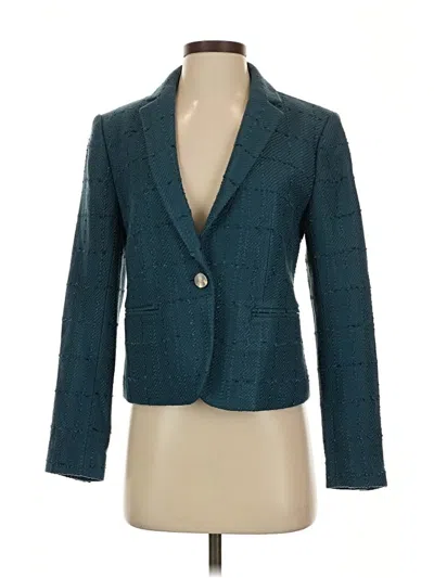 Ann Taylor Blazer Jacket In Blue