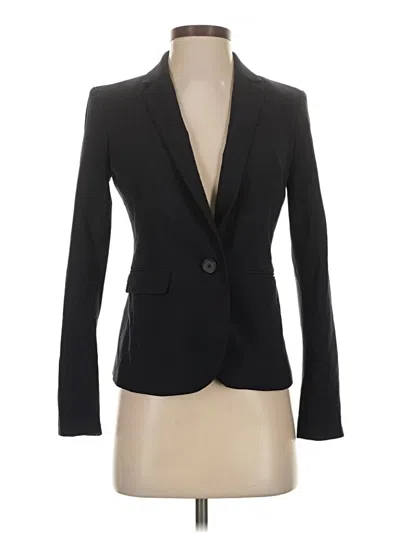 Pre-owned Ann Taylor Blazer Jacket In Blue