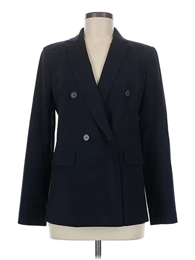 Pre-owned Ann Taylor Blazer Jacket In Blue