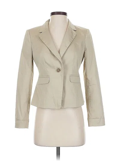 Pre-owned Ann Taylor Blazer Jacket In Brown