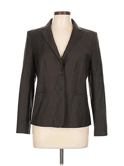 Pre-owned Ann Taylor Blazer Jacket In Brown