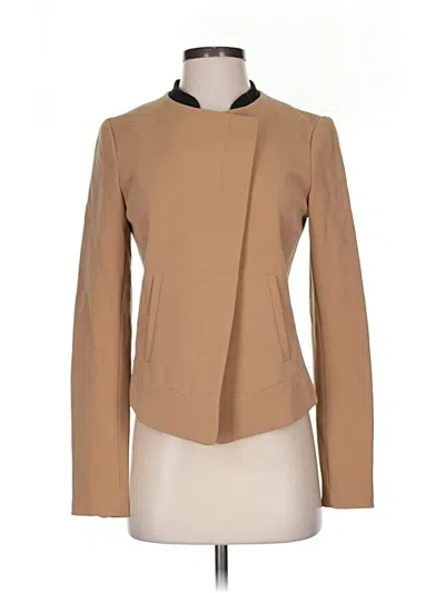 Pre-owned Ann Taylor Blazer Jacket In Brown