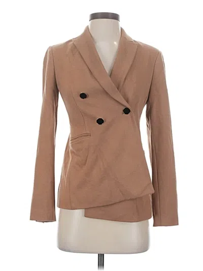 Pre-owned Ann Taylor Blazer Jacket In Brown