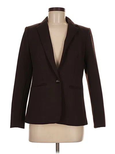 Pre-owned Ann Taylor Blazer Jacket In Brown