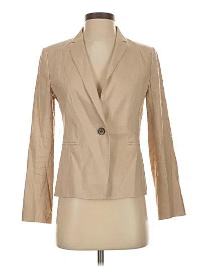 Pre-owned Ann Taylor Blazer Jacket In Brown