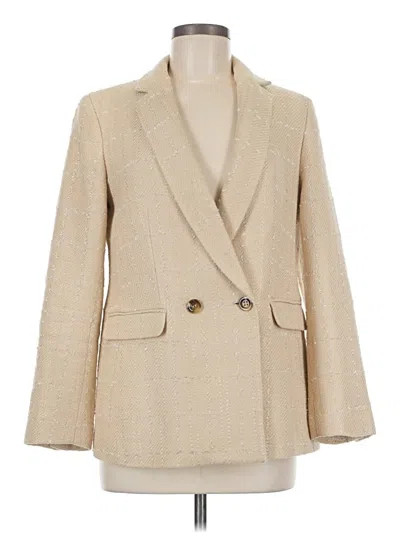 Pre-owned Ann Taylor Blazer Jacket In Brown