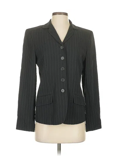 Pre-owned Ann Taylor Blazer Jacket In Gray