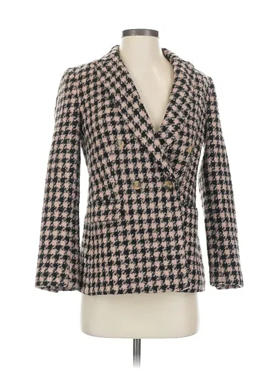 Pre-owned Ann Taylor Blazer Jacket In Gray
