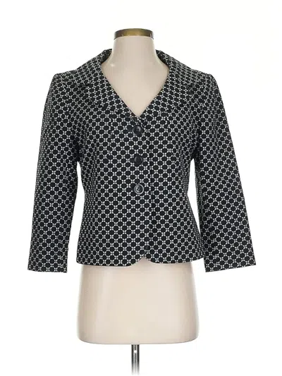Pre-owned Ann Taylor Blazer Jacket In Gray