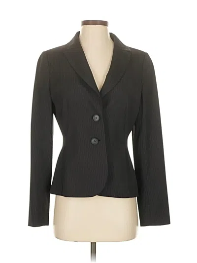 Pre-owned Ann Taylor Blazer Jacket In Gray