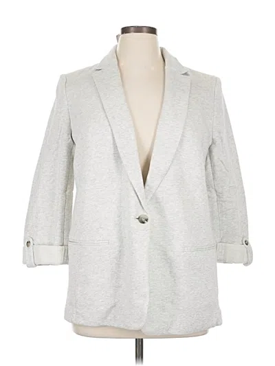 Ann Taylor Blazer Jacket In Gray