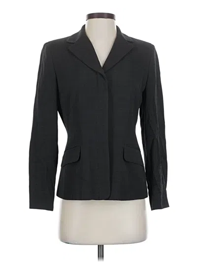 Pre-owned Ann Taylor Blazer Jacket In Gray