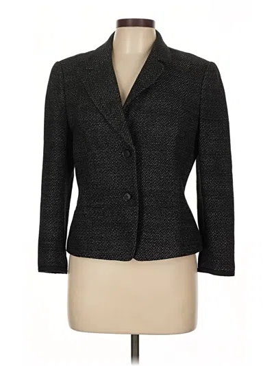 Pre-owned Ann Taylor Blazer Jacket In Gray