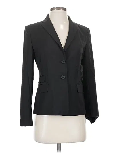 Pre-owned Ann Taylor Blazer Jacket In Gray