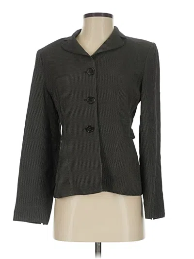 Pre-owned Ann Taylor Blazer Jacket In Gray