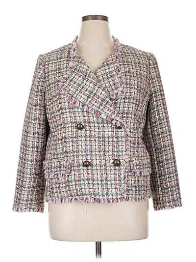 Ann Taylor Blazer Jacket In Multi
