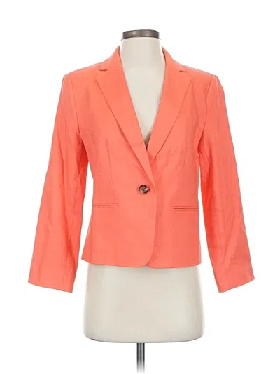 Ann Taylor Blazer Jacket In Orange