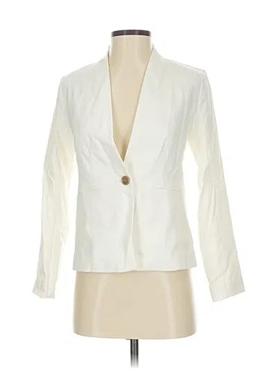 Ann Taylor Blazer Jacket In White