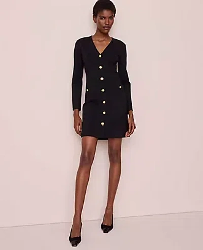 Ann Taylor Blazer Sheath Dress In Black