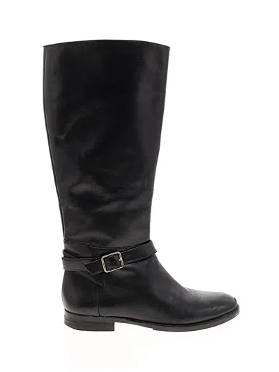 Pre-owned Ann Taylor Boots In Black