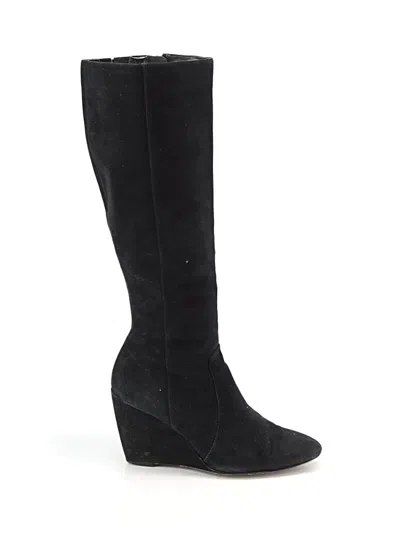 Pre-owned Ann Taylor Boots In Black