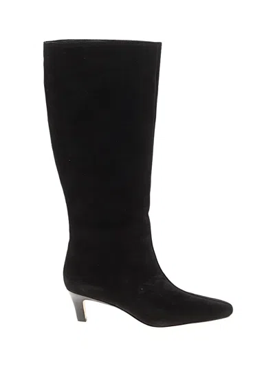 Pre-owned Ann Taylor Boots In Black
