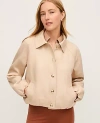 Ann Taylor Bubble Collared Jacket
