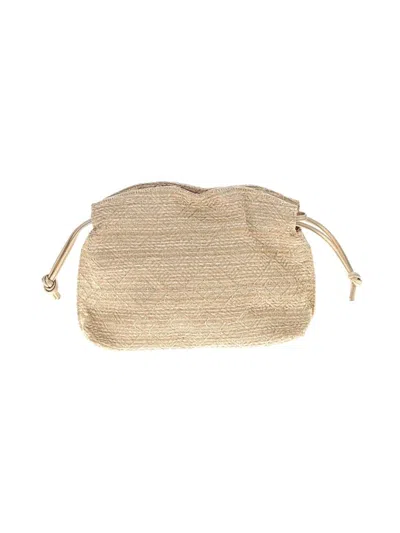 Pre-owned Ann Taylor Bucket Bag In Gold