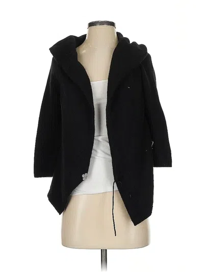 Pre-owned Ann Taylor Cardigan Sweater In Black