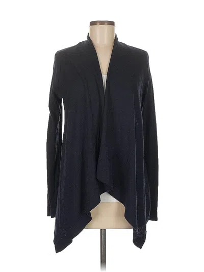 Pre-owned Ann Taylor Cardigan Sweater In Black