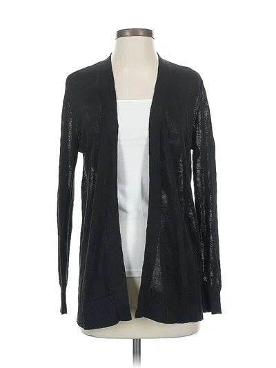 Pre-owned Ann Taylor Cardigan Sweater In Black
