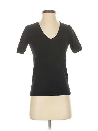 Pre-owned Ann Taylor Cardigan Sweater In Black