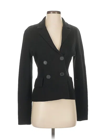 Pre-owned Ann Taylor Cardigan Sweater In Black