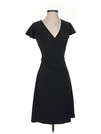 Pre-owned Ann Taylor Cardigan Sweater In Black