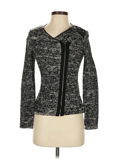 Pre-owned Ann Taylor Cardigan Sweater In Black