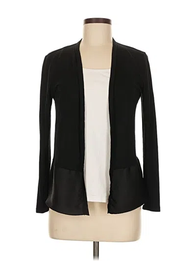 Pre-owned Ann Taylor Cardigan Sweater In Black