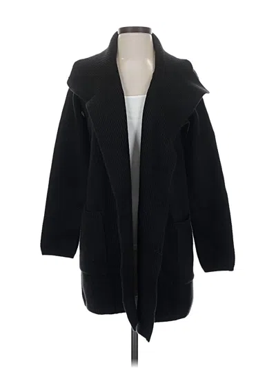Pre-owned Ann Taylor Cardigan Sweater In Black