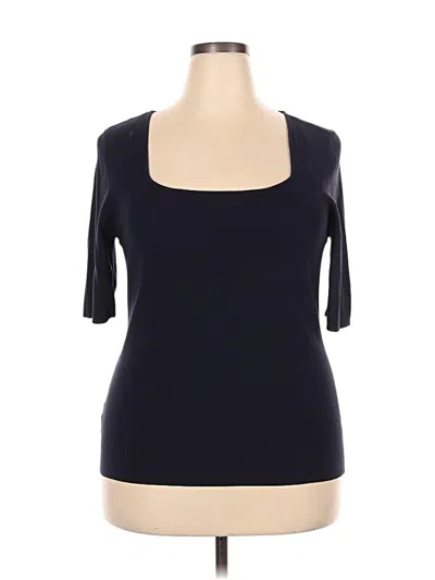 Pre-owned Ann Taylor Cardigan Sweater In Black