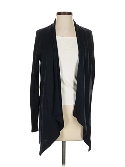 Pre-owned Ann Taylor Cardigan Sweater In Black