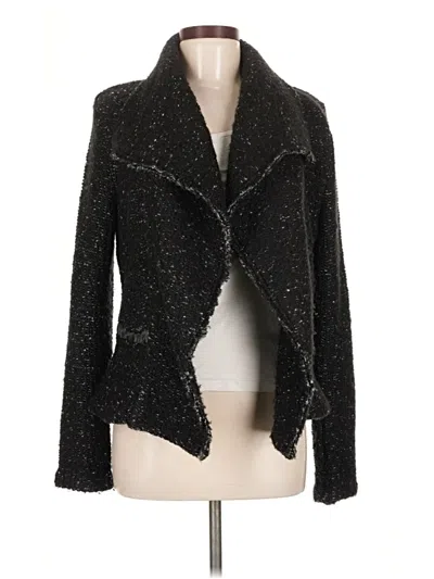 Pre-owned Ann Taylor Cardigan Sweater In Black